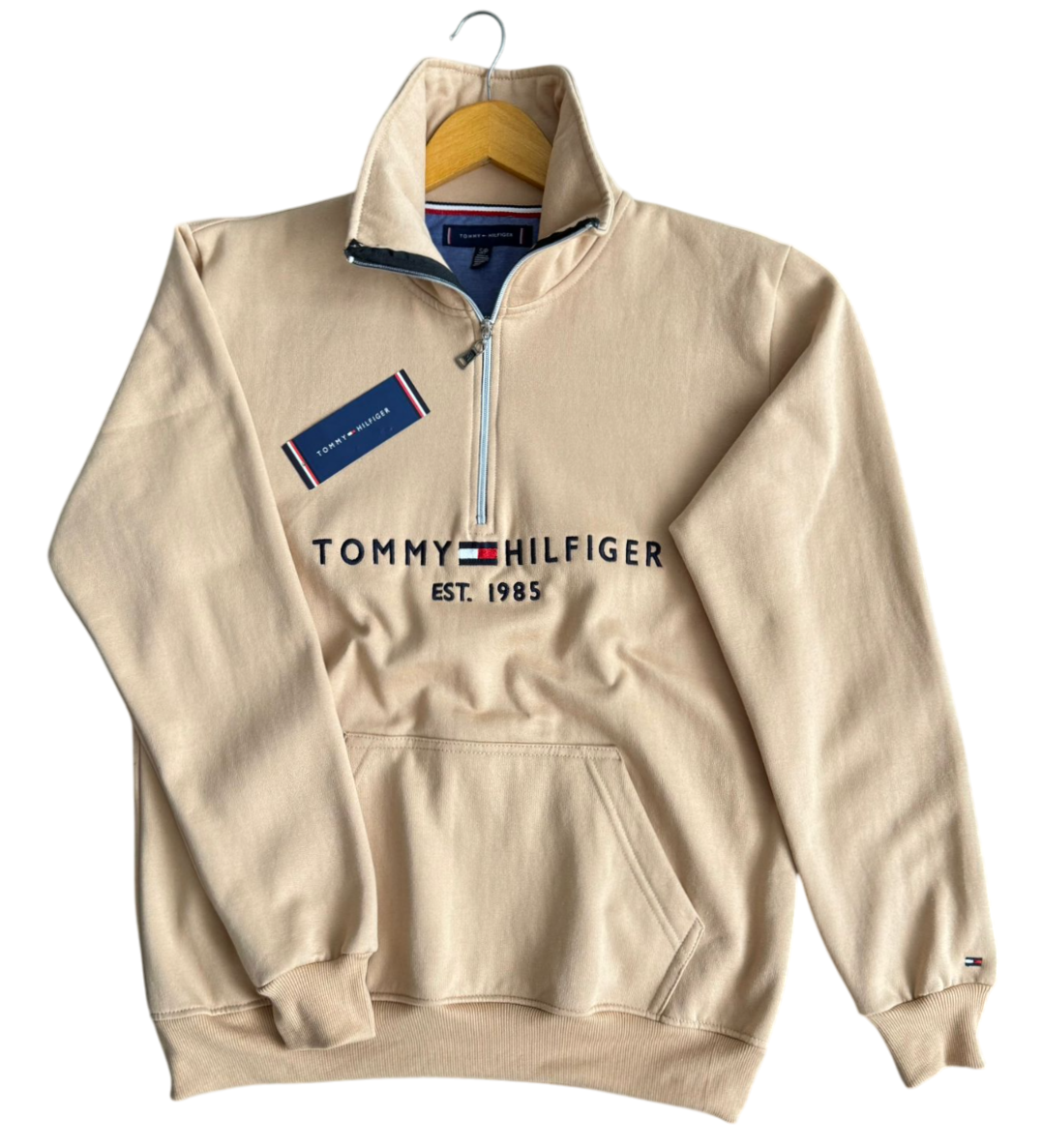 Polera TH Hombre Medio Cierre