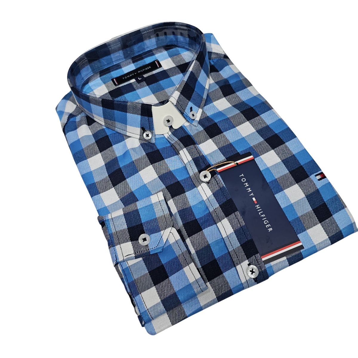 Camisa TH Hombre Manga Larga