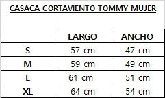 Cortaviento TH Mujer