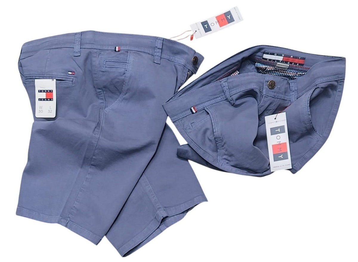 Bermuda Hombre Drill Acero