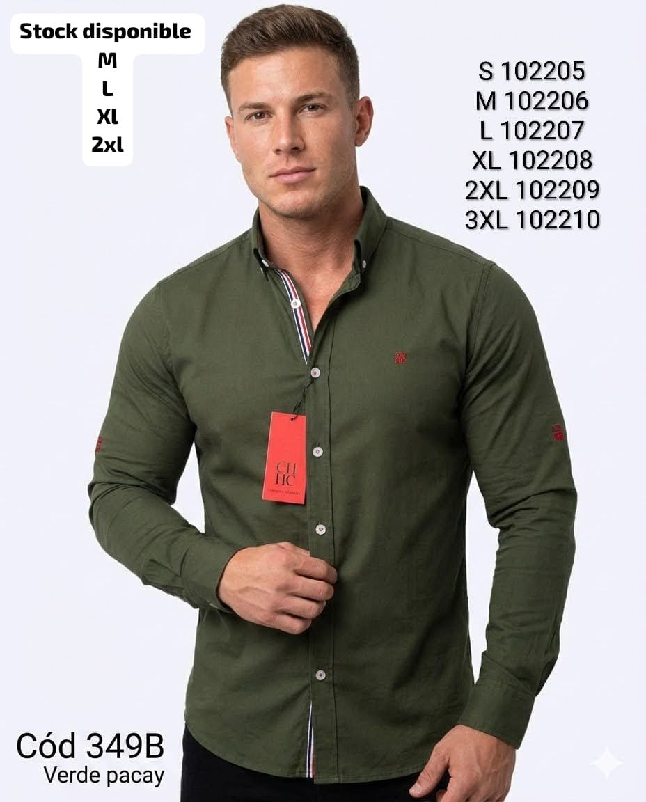 Camisa CH Hombre Manga Larga