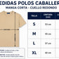 Polo LCST Hombre Cuello Redondo Manga Corta