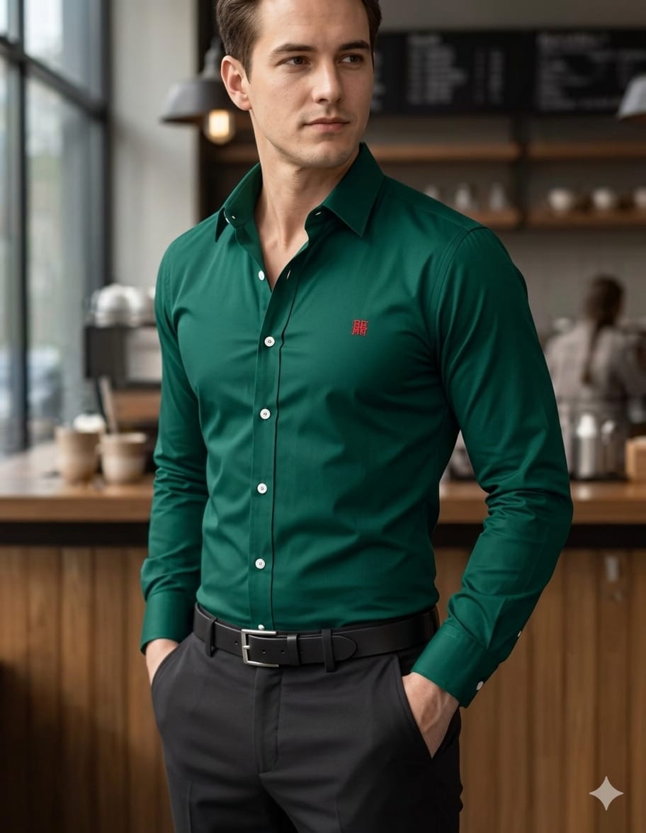 Camisa CH Hombre Manga Larga
