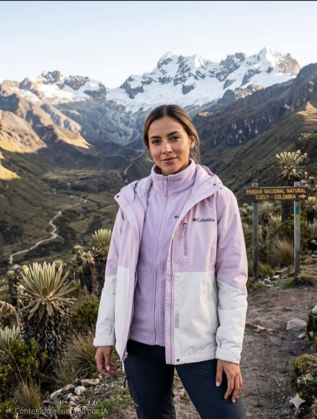 Cortaviento COL Mujer 2 en 1