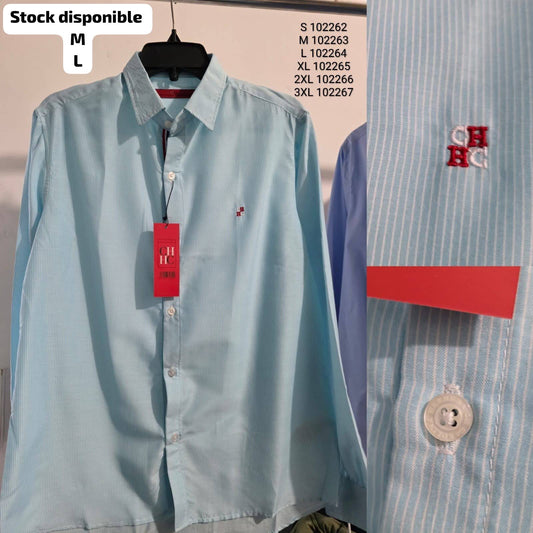Camisa CH Hombre Manga Larga