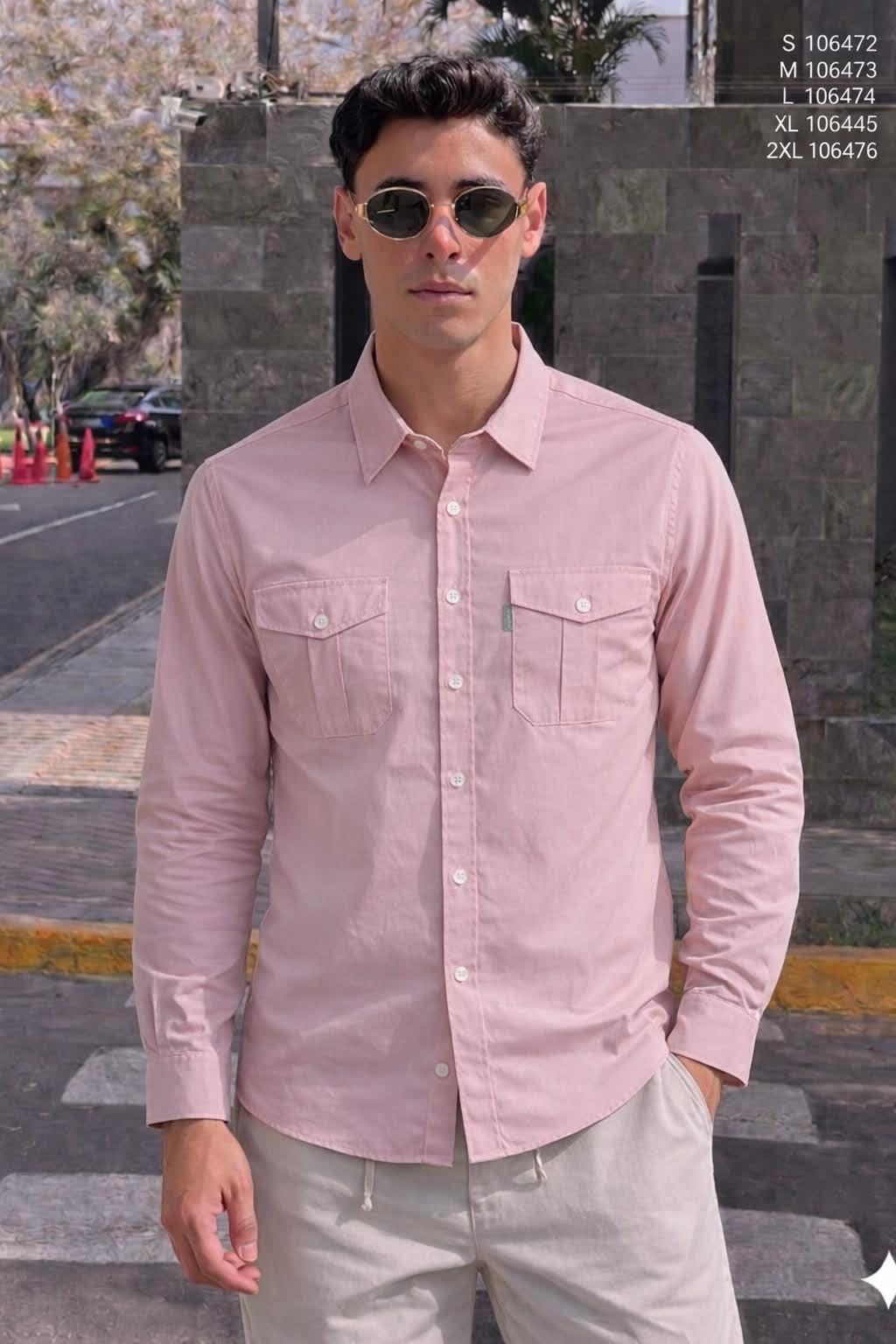 Camisa COL Hombre Material Forest