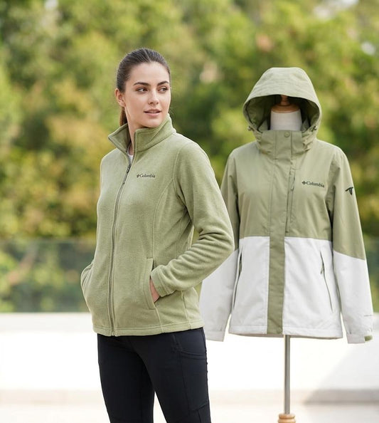 Cortaviento COL Mujer 2 en 1