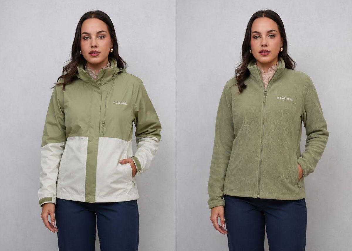 Cortaviento COL Mujer 2 en 1