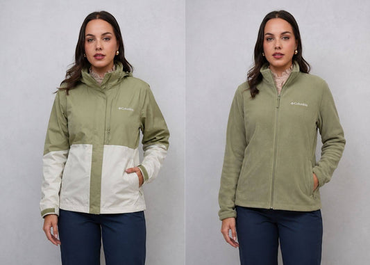 Cortaviento COL Mujer 2 en 1
