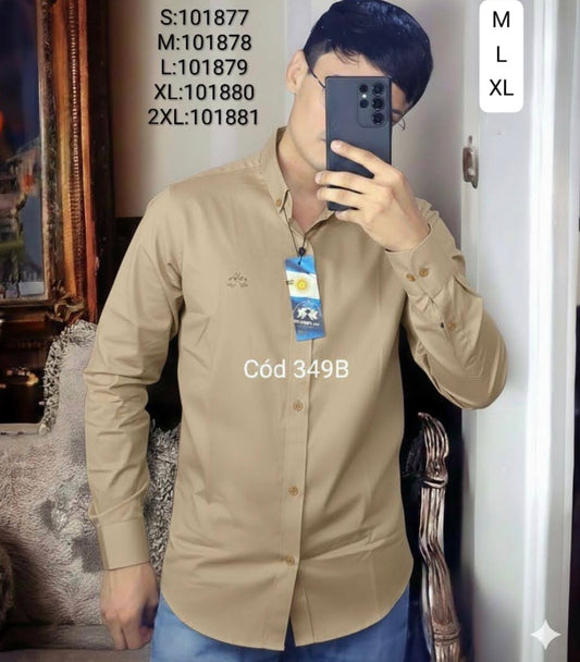 Camisa LM Hombre Manga Larga