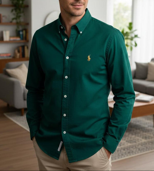 Camisa RL Hombre Manga Larga