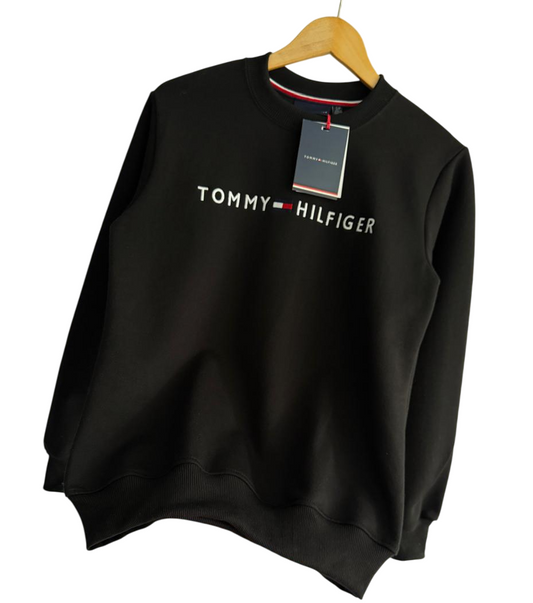 Sudadera TH Mujer Negro