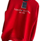 Polera TH Hombre Cuello Redondo Rojo