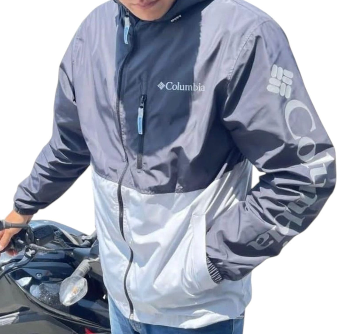Cortaviento COL Hombre Impermeable con Capucha