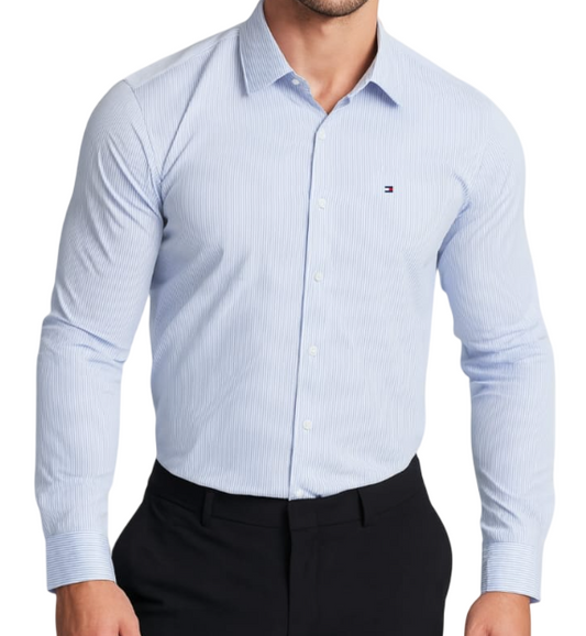 Camisa TH Hombre Algodón Pima