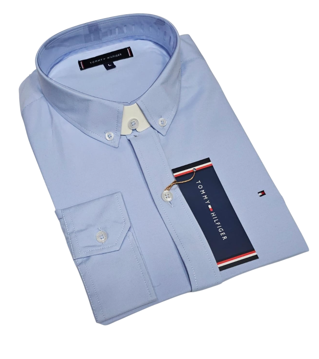 Camisa TH Hombre Manga Larga