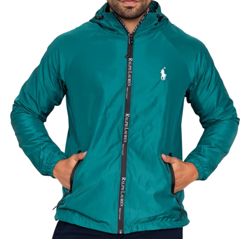 Cortaviento RL Hombre con Capucha Impermeable