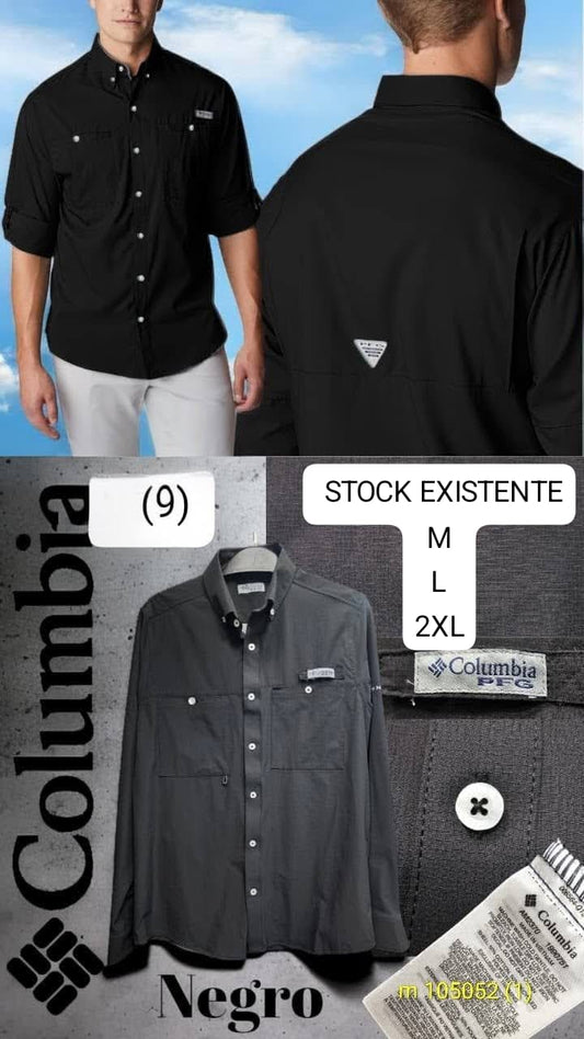 Camisa COL Hombre con Bolsillo tipo Cargo