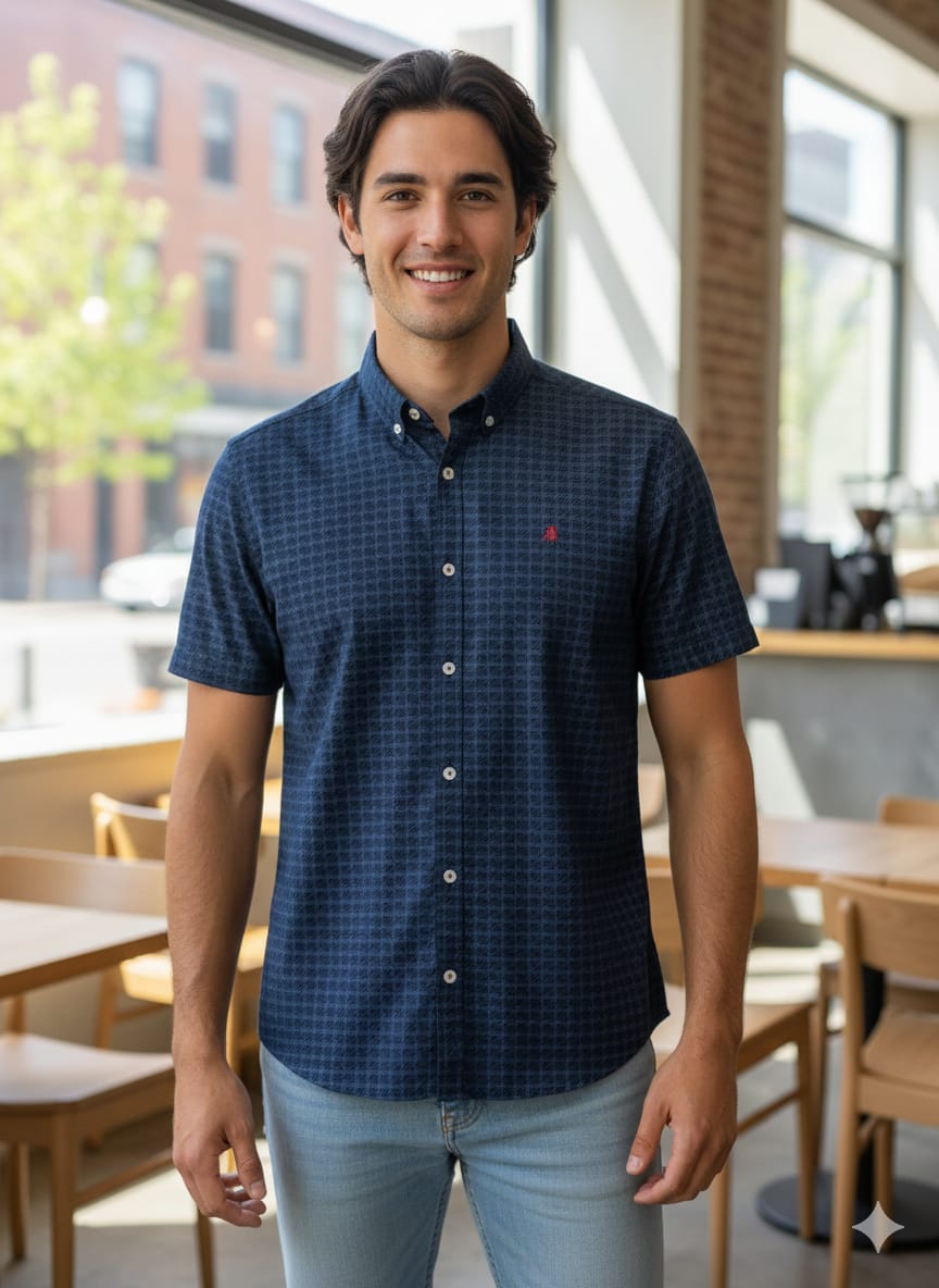 Camisa CH Hombre Manga Corta
