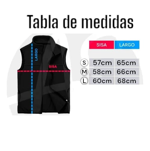 Chaleco COL Hombre con Capucha Negro