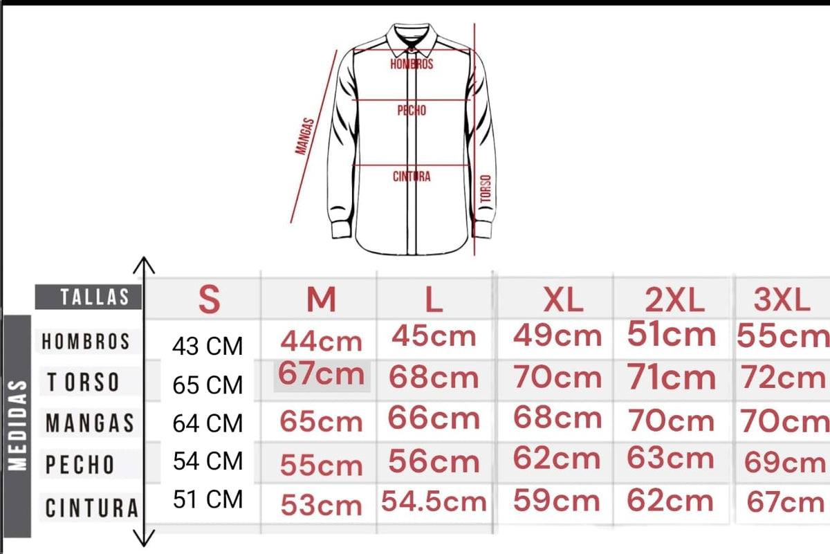 Camisa CH Hombre Manga Larga