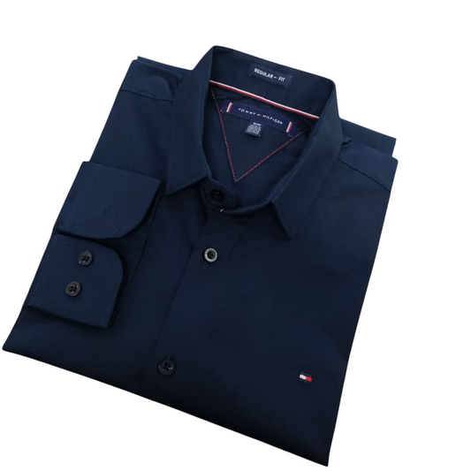 Camisa TH Hombre Manga Larga
